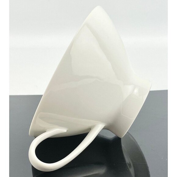 Vintage 90s Rosenthal Studio Line cup, Athenia pattern, white porcelain, for 1 - Picture 5 of 9